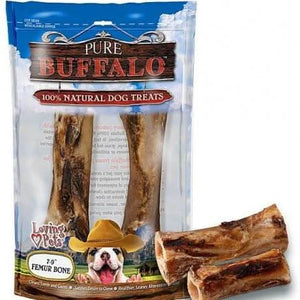 Pure Buffalo Meaty Femur Bone Dog Treats - 842982056503