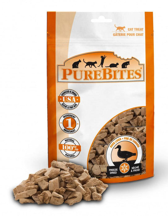 PureBites Duck Freeze Dried Cat Treats - 878968000727