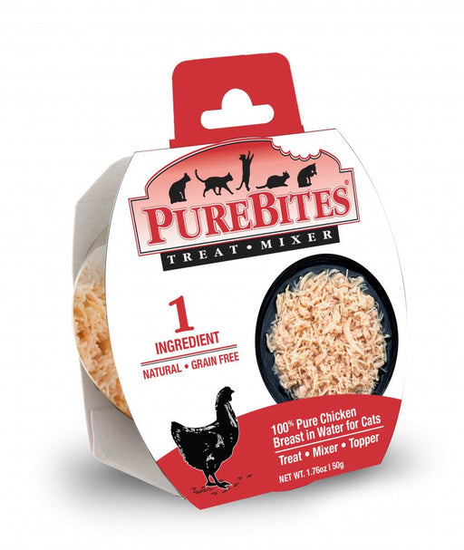 PureBites Mixers Chicken Breast in Water Cat Food Topper Treat - 10878968002018