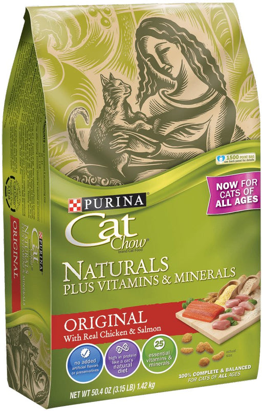 Purina Cat Chow Naturals Original Dry Cat Food - 017800145008