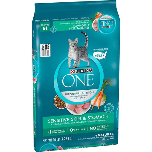 Purina ONE Sensitive Systems Dry Cat Food - 017800031974