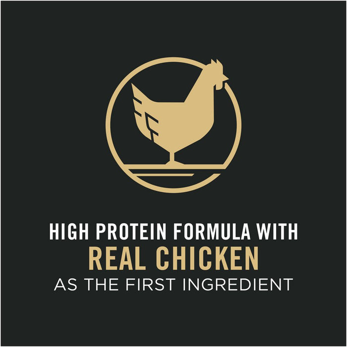Purina Pro Plan 7 Plus Complete Essentials Shredded Blend Chicken & Rice Formula Dry Dog Food - 038100140395
