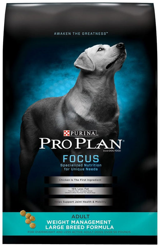 Purina Pro Plan Adult Large Breed Weight Management Formula Dry Dog Food - 038100132505