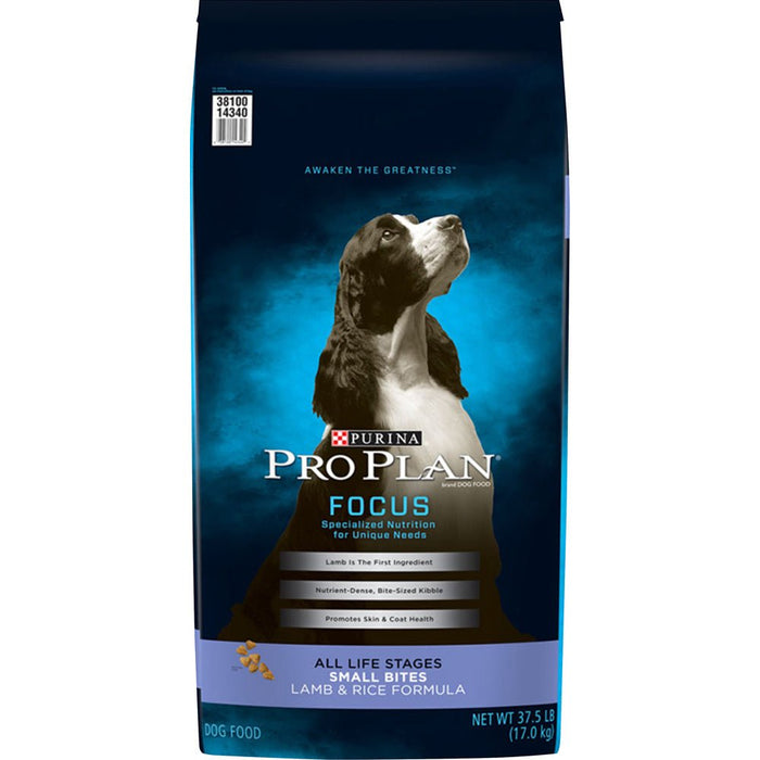 Purina Pro Plan All Life Stages Small Bites 27/17 Lamb & Rice Dry Dog Food - 038100143402