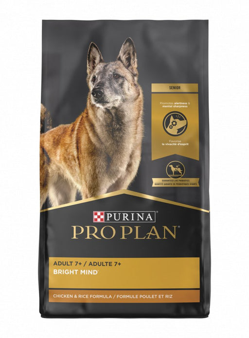 Purina Pro Plan Bright Mind Adult 7plus Chicken & Rice Formula Dry Dog Food - 038100170859