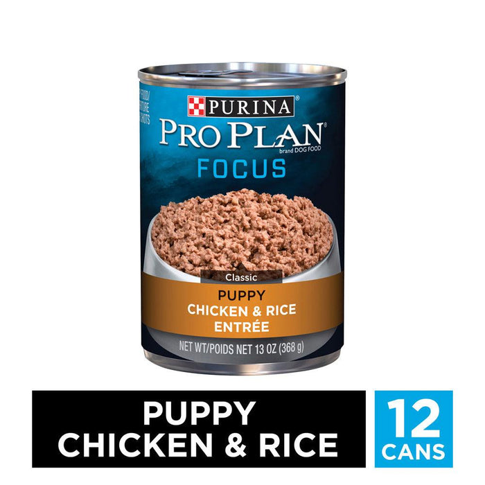 Purina Pro Plan Focus Puppy Chicken & Rice Canned Dog Food - 00038100027733