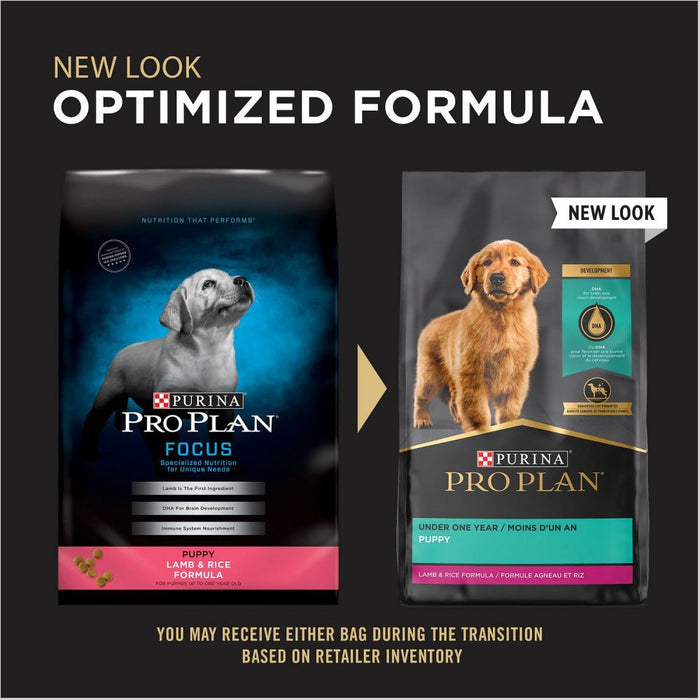 Purina Pro Plan Puppy Lamb & Rice Formula Dry Dog Food - 038100113641