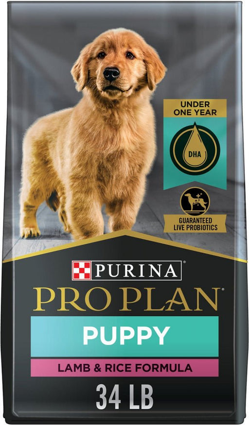 Purina Pro Plan Puppy Lamb & Rice Formula Dry Dog Food - 038100113641