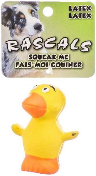 Rascals Latex Duck Dog Toy - 076484830129