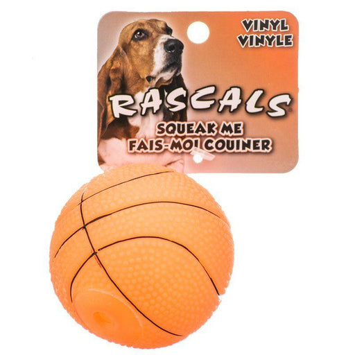 Rascals Vinyl Basketball for Dogs - 076484820762
