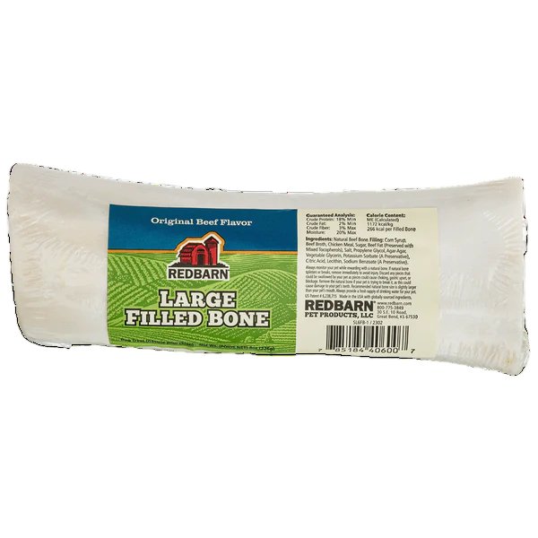 Redbarn Beef Filled Bone For Dogs - 785184406007