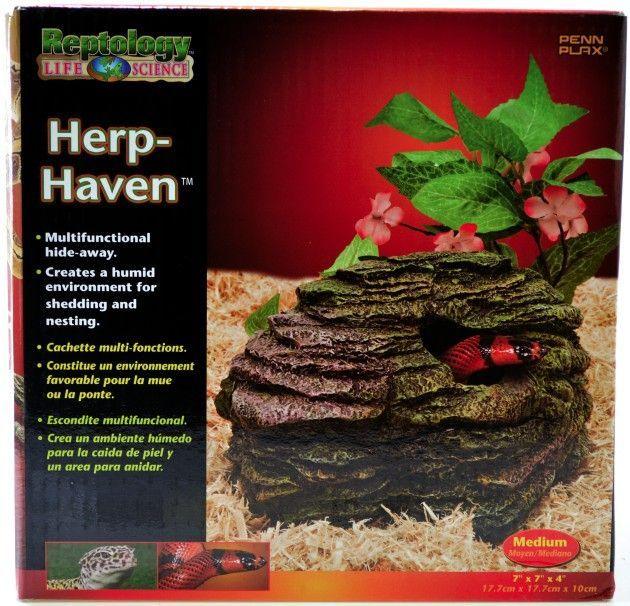 Reptology Herp Haven Reptile Hide Away - 030172068386