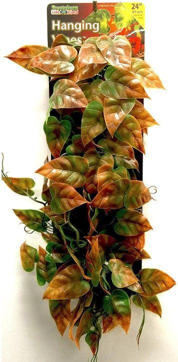 Reptology Reptile Hanging Vine Green and Brown - 030172087509