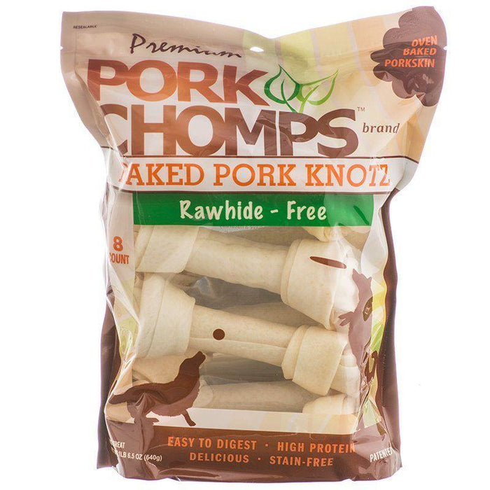 Scott Pet Pork Chomps Premium Pork Knotz - Baked - 015958978875
