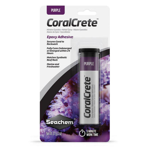 Seachem CoralCrete Purple Epoxy Adhesive - 000116031226