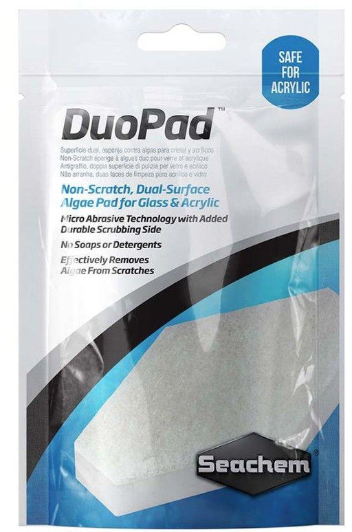 Seachem Duo Pad Non-Scratch Dual Surface Alge Pad for Glass and Acrylic - 000116032018