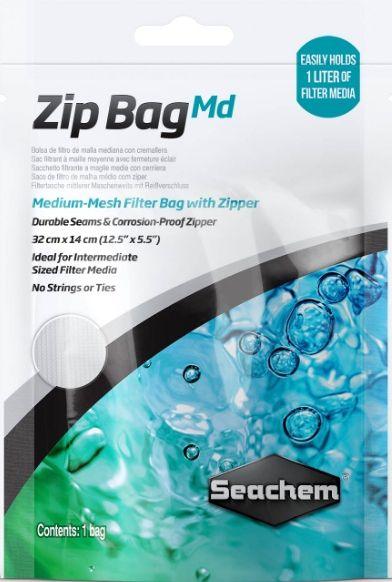 Seachem Medium Mesh Zip Bag - 000116015219
