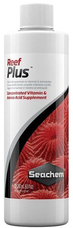 Seachem Reef Plus Concentrated Vitamin & Amino Acid Supplement - 000116053600