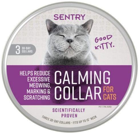 Sentry Calming Collar for Cats - 073091053385