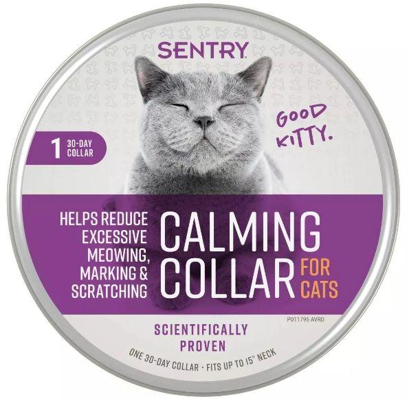 Sentry Calming Collar for Cats - 073091053378