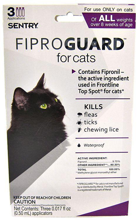 Sentry FiproGuard for Cats - 073091029540