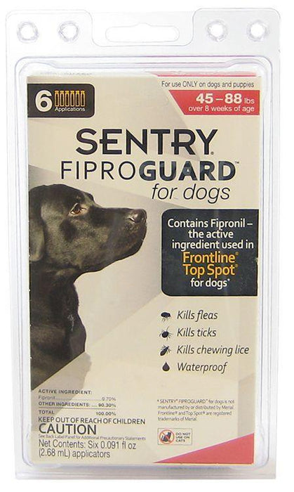 Sentry FiproGuard for Dogs - 073091030720