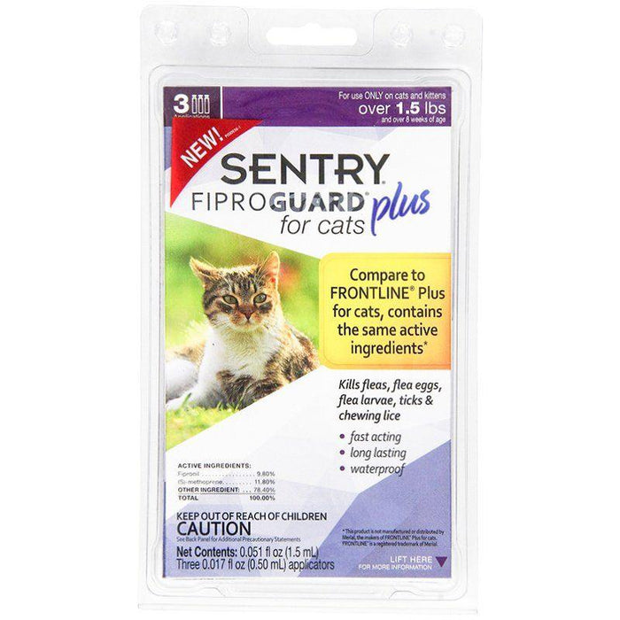 Sentry Fiproguard Plus for Cats & Kittens - 073091031642