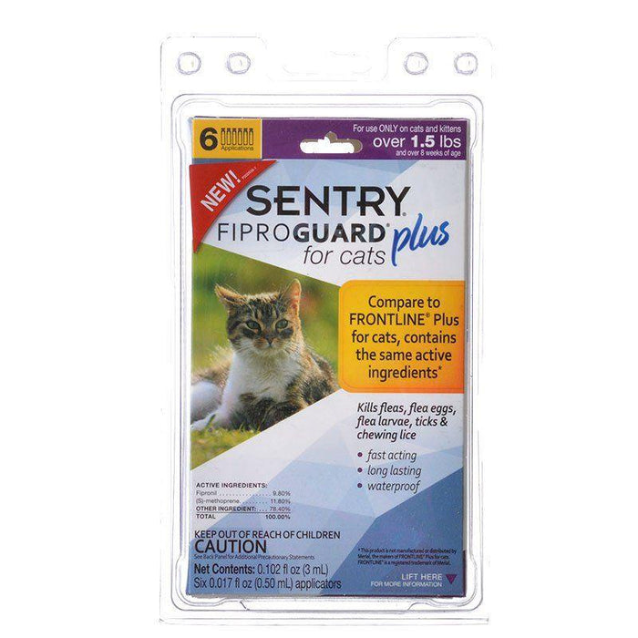 Sentry Fiproguard Plus for Cats & Kittens - 073091031697