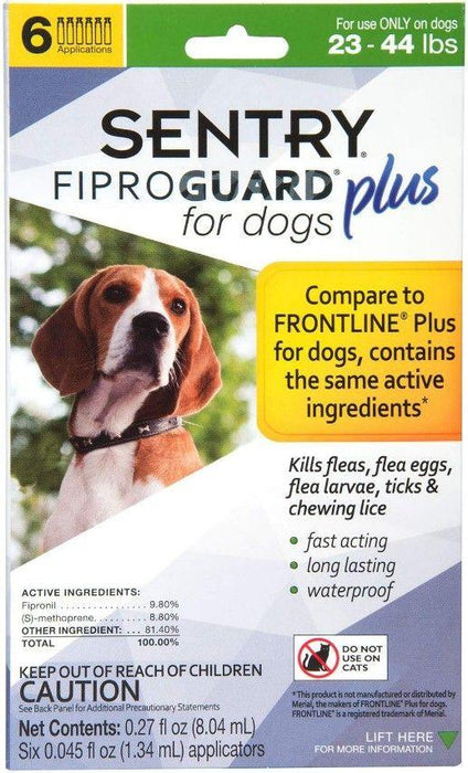 Sentry Fiproguard Plus IGR for Dogs & Puppies - 073091031666