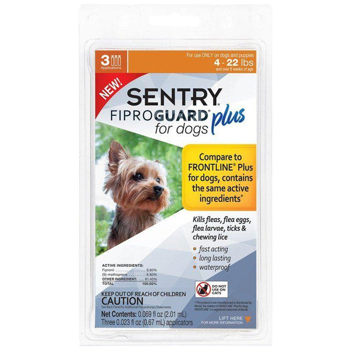 Sentry Fiproguard Plus IGR for Dogs & Puppies - 073091031604