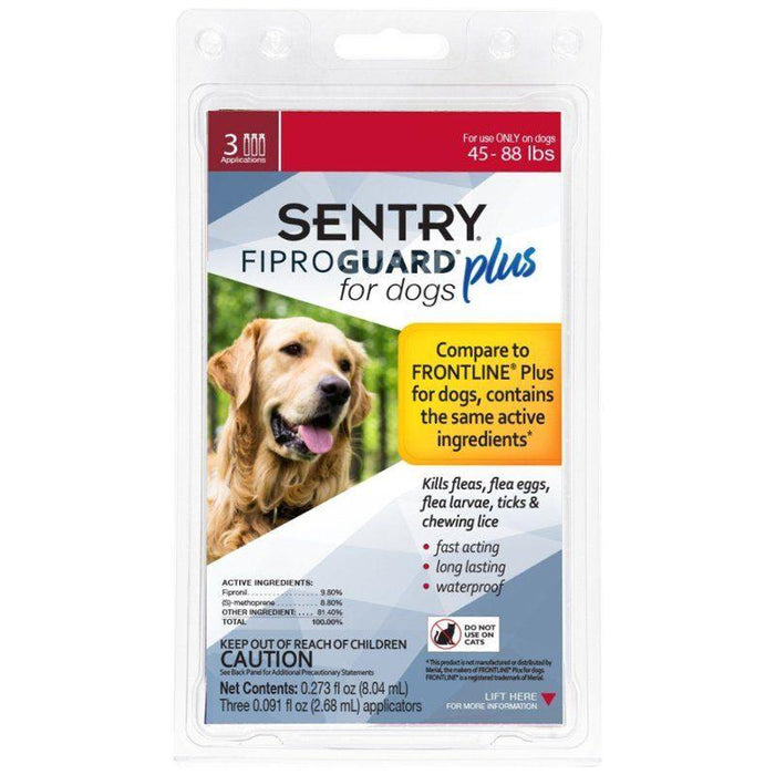 Sentry Fiproguard Plus IGR for Dogs & Puppies - 073091031628