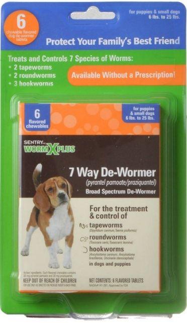 Sentry Worm X Plus - Small Dogs - 073091039327