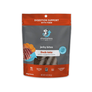 Shameless Pets Duck-Tato Jerky Bites, 5 oz - 850010897240