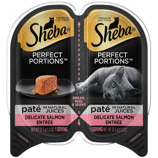 Sheba Perfect Portions Pate Delicate Salmon Entree Wet Cat Food - 10023100110216