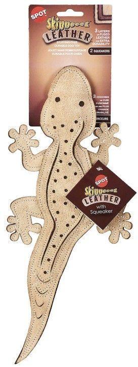 Skinneeez Leather Lizard Dog Toy - 077234543917
