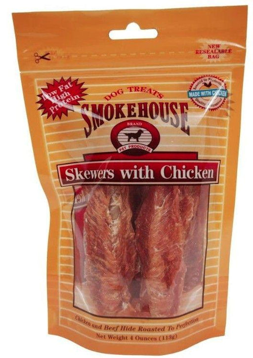 Smokehouse Skewers with Chicken Natural Dog Treat - 078565250215