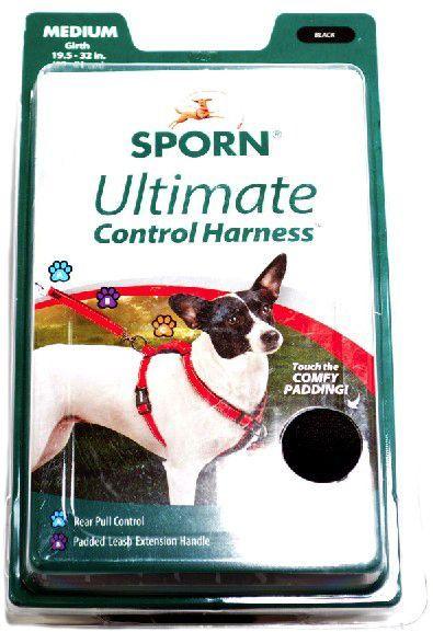 Sporn Ultimate Control Harness for Dogs - Black - 708443101710