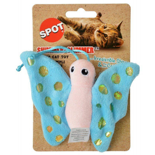 Spot Shimmer Glimmer Butterfly Catnip Toy - Assorted Colors - 077234520772