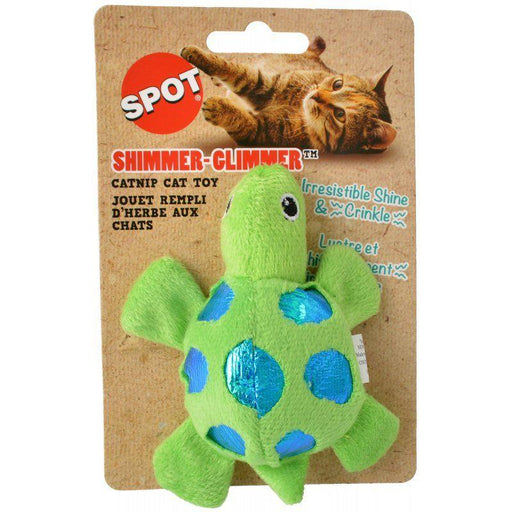Spot Shimmer Glimmer Turtle Catnip Toy - Assorted Colors - 077234520765