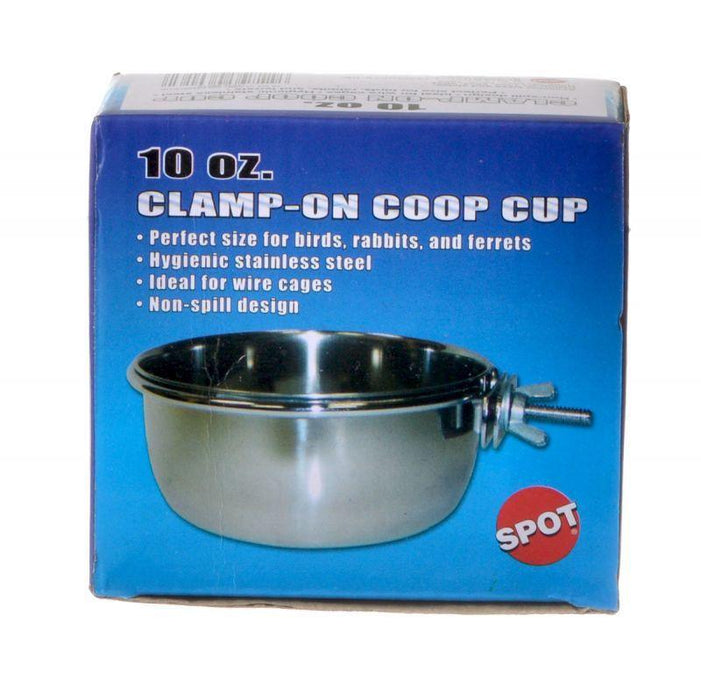 Spot Stainless Steel Coop Cup with Bolt Clamp - 077234060162