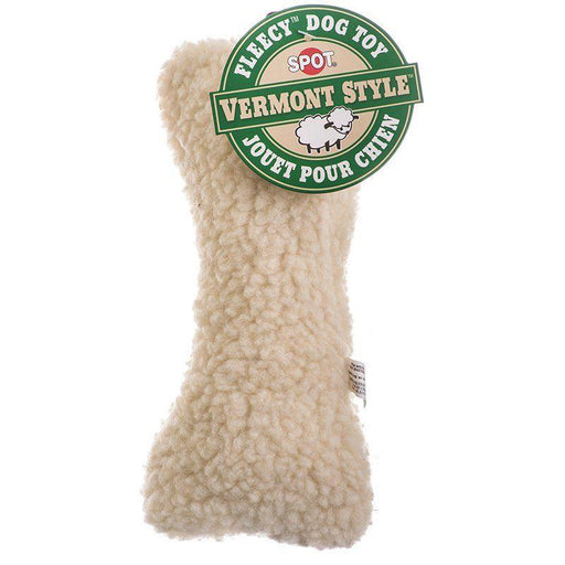 Spot Vermont Style Fleecy Bone Shaped Dog Toy - 077234050262