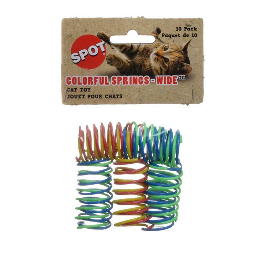 Spot Wide & Colorful Springs Cat Toy - 077234025154