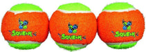 Spunky Pup Squeak Tennis Balls Dog Toy - 857874006610
