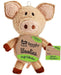 Spunky Pup Woolies Pig Dog Toy - 853210008409