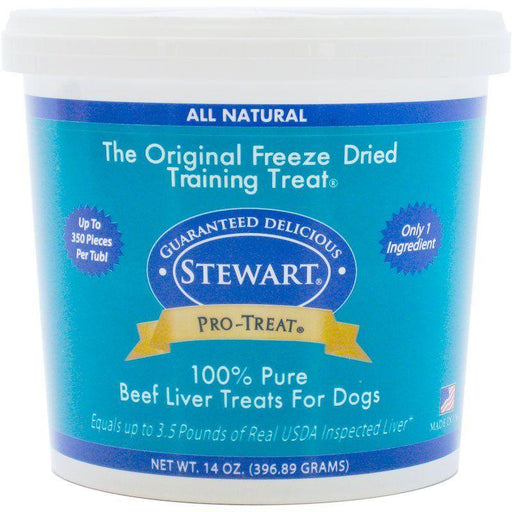 Stewart Pro-Treat 100% Pure Beef Liver for Dogs - 073101212443