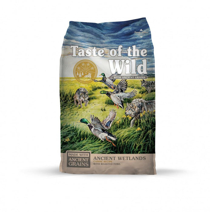 Taste of the Wild Ancient Wetlands with Ancient Grains Dry Dog Food - 074198614547