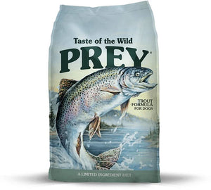 Taste Of The Wild Grain Free Prey Limited Ingredient Trout Dry Dog Food - 074198613670