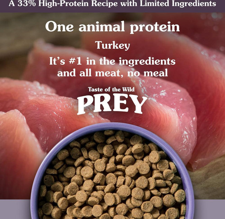Taste Of The Wild Grain Free Prey Limited Ingredient Turkey Dry Cat Food - 074198613694