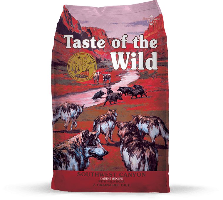 Taste Of The Wild Grain Free Southwest Canyon with Wild Boar Dry Dog Food - 074198611393