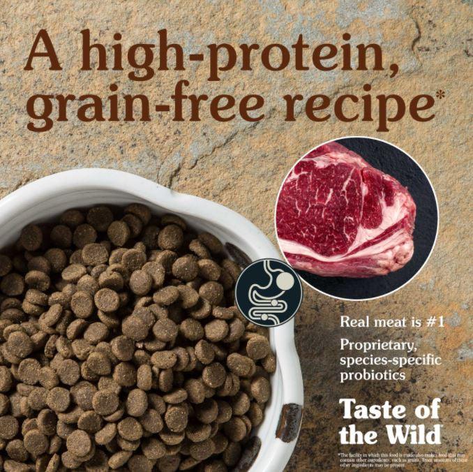 Taste Of The Wild High Prairie Dry Dog Food - 074198613953